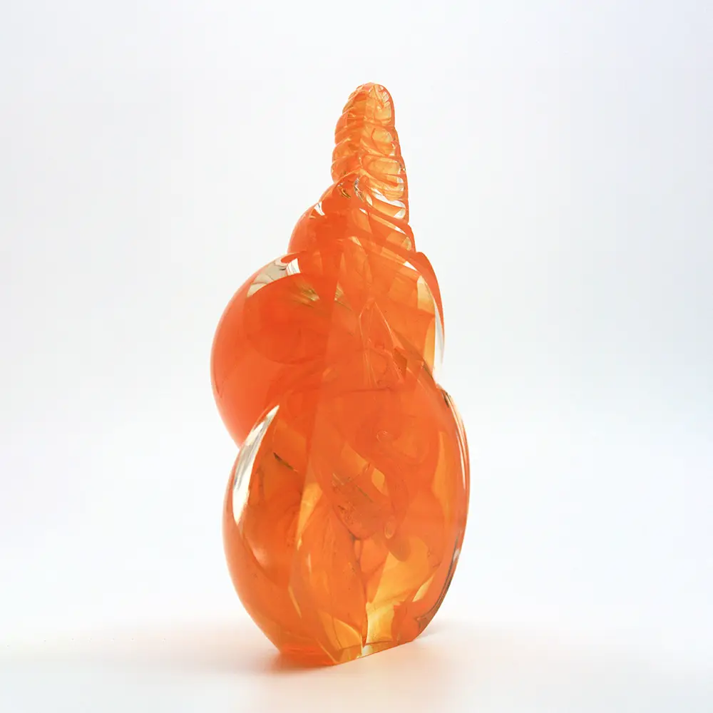 Glass Shells ‘Orange Fox’ By Emma Goring - Image 5