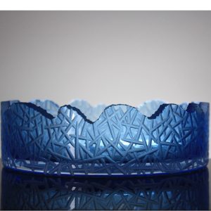 Beautiful Glass Bowl Jan Falta