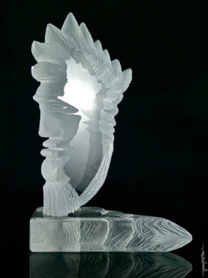Cold Glass Sculptures