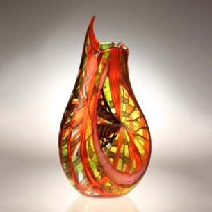 Glass Vase Centrepiece