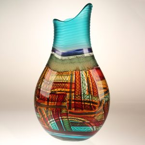 Murano Glass Art Vase