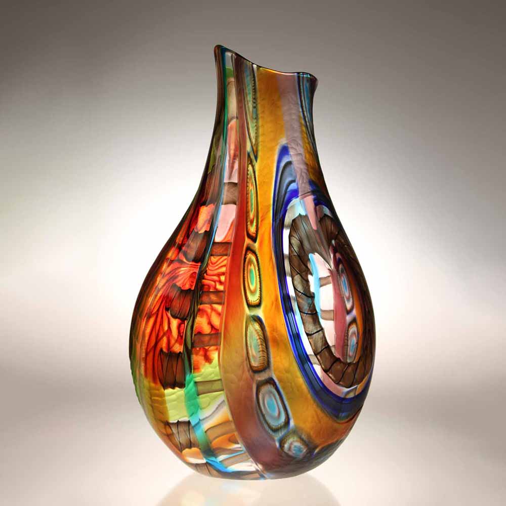 Murano Glass Vases I 'Notabile 26' I by Gianluca Vidal