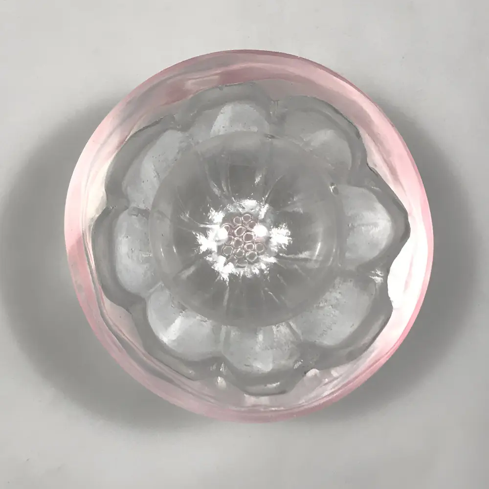 Glass Flower Bowls by Ingrid Hunter