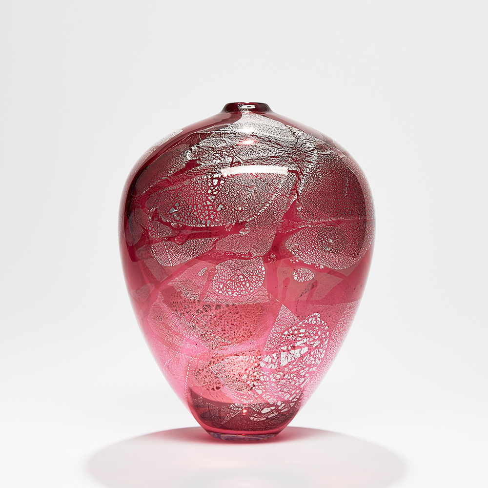 Pink Glass Art