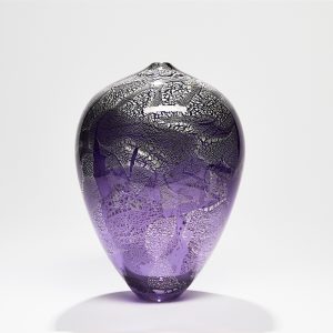 Purple Glass Art