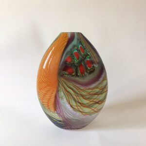 handmade glass vessel