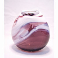 Burgundy Glass Art