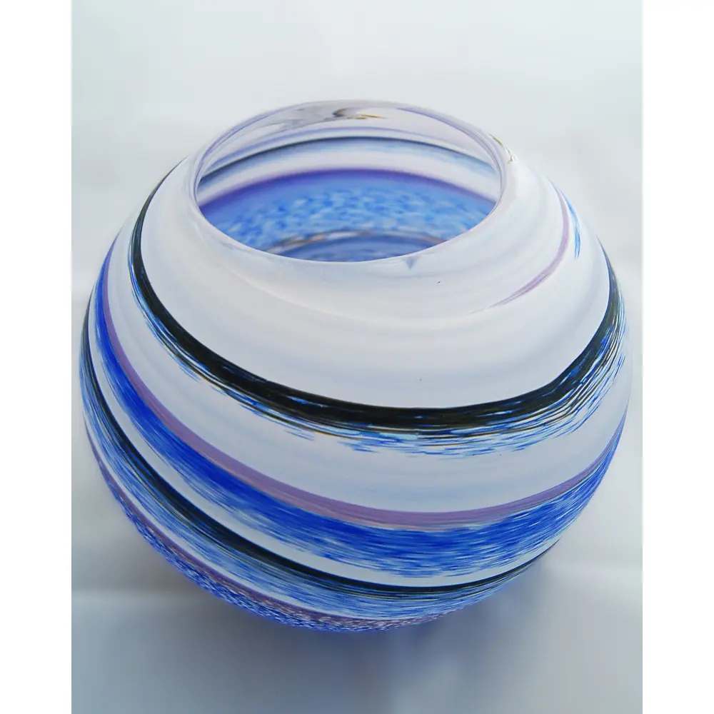 Glass Art Vase by Katherine Austin