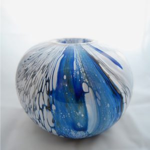 Ocean Vase by Katherine Austin Glass