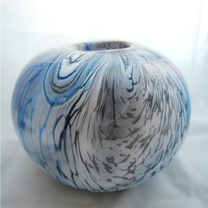 Ocean Vase by Katherine Austin Glass