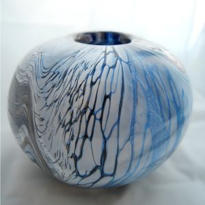 Ocean Vase by Katherine Austin Glass