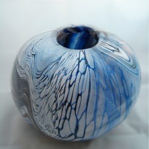 Ocean Vase by Katherine Austin Glass