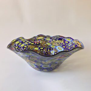 coloured glass bowls