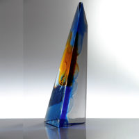 Colourful Glass Sculpture