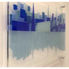 Fused Glass Wall Panel