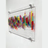 Fused Glass Wall Sculpture
