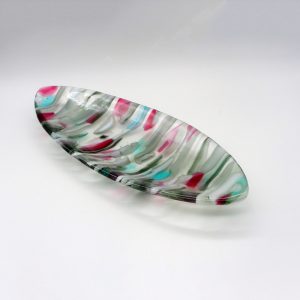 Glass Art Platters