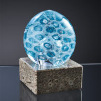 Handmade Glass Art Sculpture