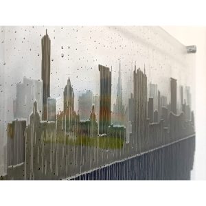 Monochrome Glass Wall Art