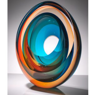 Blown Art Glass Sculptures