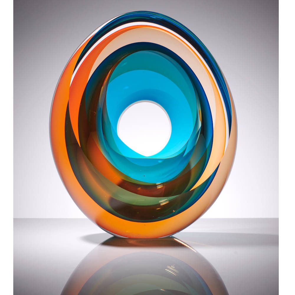 Blown Art Glass Sculptures Tim Rawlinson glass artist
