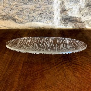 Clear Glass Platter