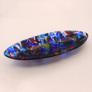 Colourful Glass Platter