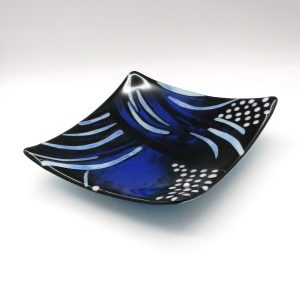 Colourful Glass Platters