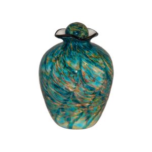 Colourful Glass Urns