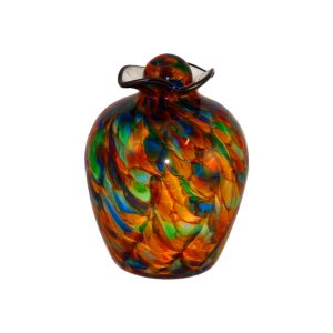 Colourful Glass Urns