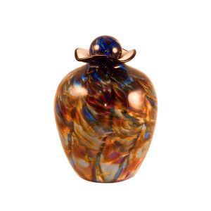 Colourful Glass Urns