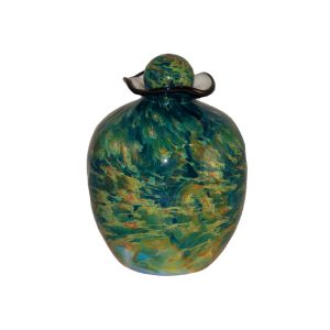 Colourful Glass Urns