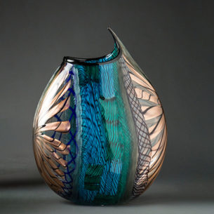 Colourful Murano Vases