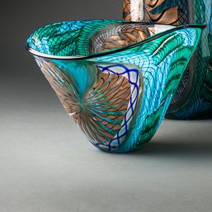 Colourful Murano Vases