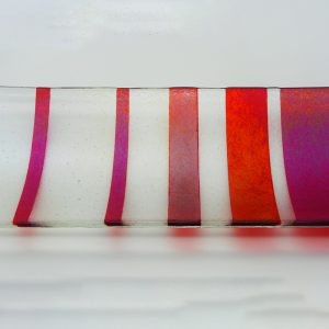 Glass Art Platter