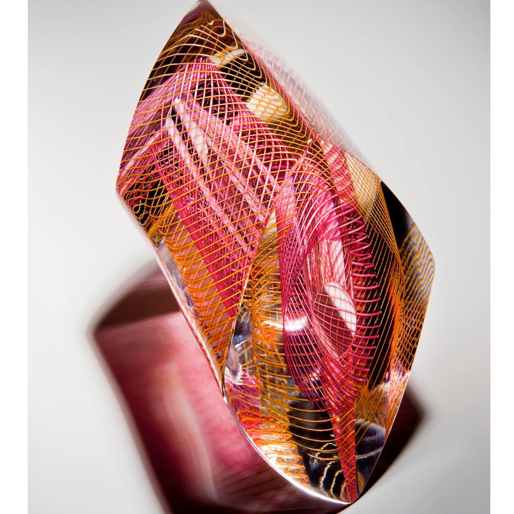 Handblown Glass Art Sculpture Tim Rawlinson Glass