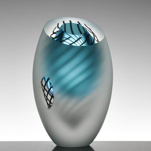 Handblown Glass Art Vases