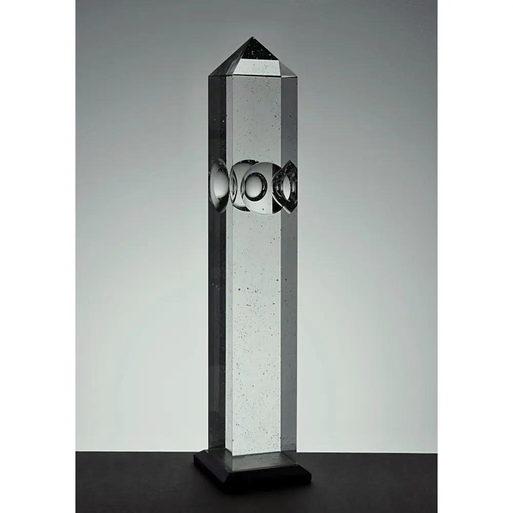 Modern Optical Glass Sculpture Jaroslav Svoboda