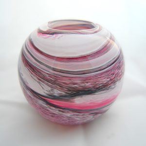Small Glass Vase by Katherine J Austin Glass