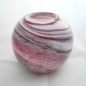 Small Glass Vase by Katherine J Austin Glass