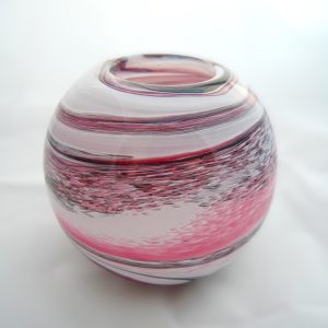 Small Glass Vase by Katherine J Austin Glass