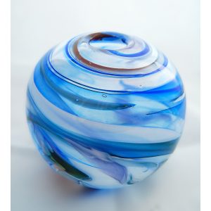 Small Glass Vase by Katherine Austin Glass