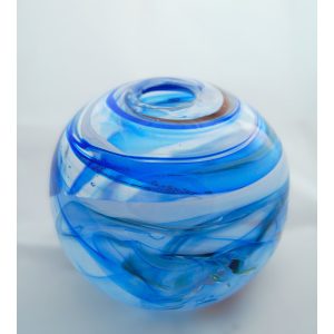 Small Glass Vase by Katherine Austin Glass