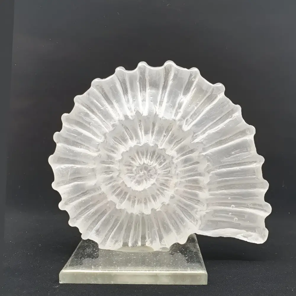 Clear Glass Ornaments by Sharon Korek
