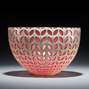 Decorative Art Glass Bowl