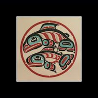 First Nations Salmon Art