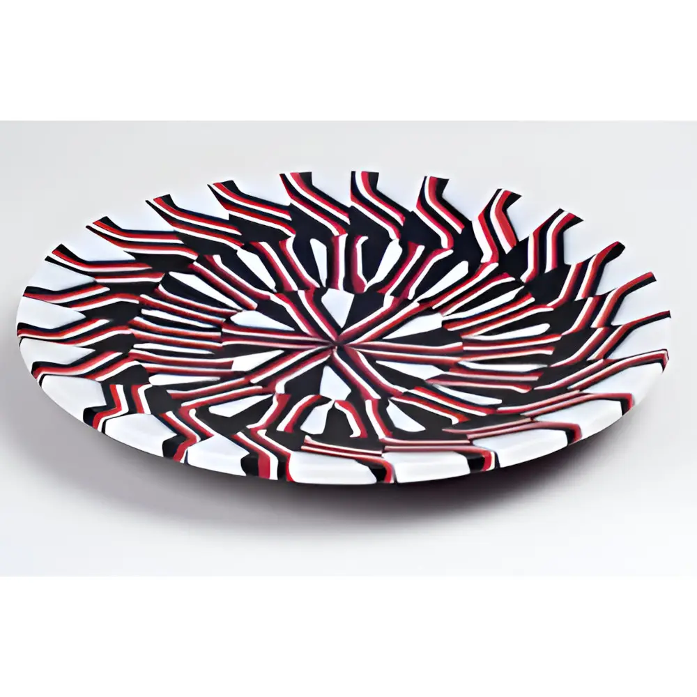 Glass Art Plates