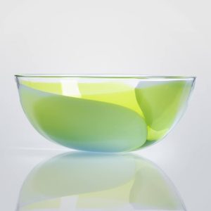 Glass Bowl Centerpiece Neil Wilkin Glass Artist