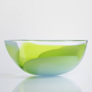 Glass Bowl Centerpiece Neil Wilkin Glass Artist