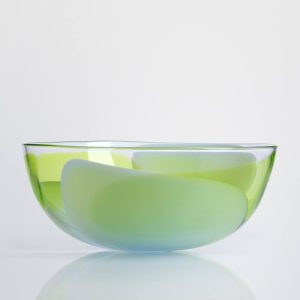 Glass Bowl Centerpiece Neil Wilkin Glass Artist